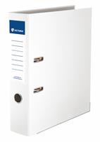 Iratrendező, 75 mm, A4, PP/karton, élvédő sínnel, VICTORIA OFFICE, 